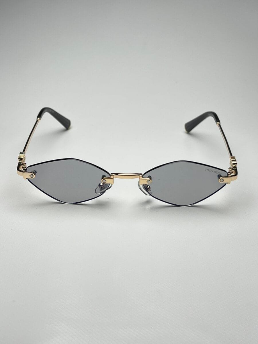 Miu-Miu Triangular Gris Blue Light - Image 3