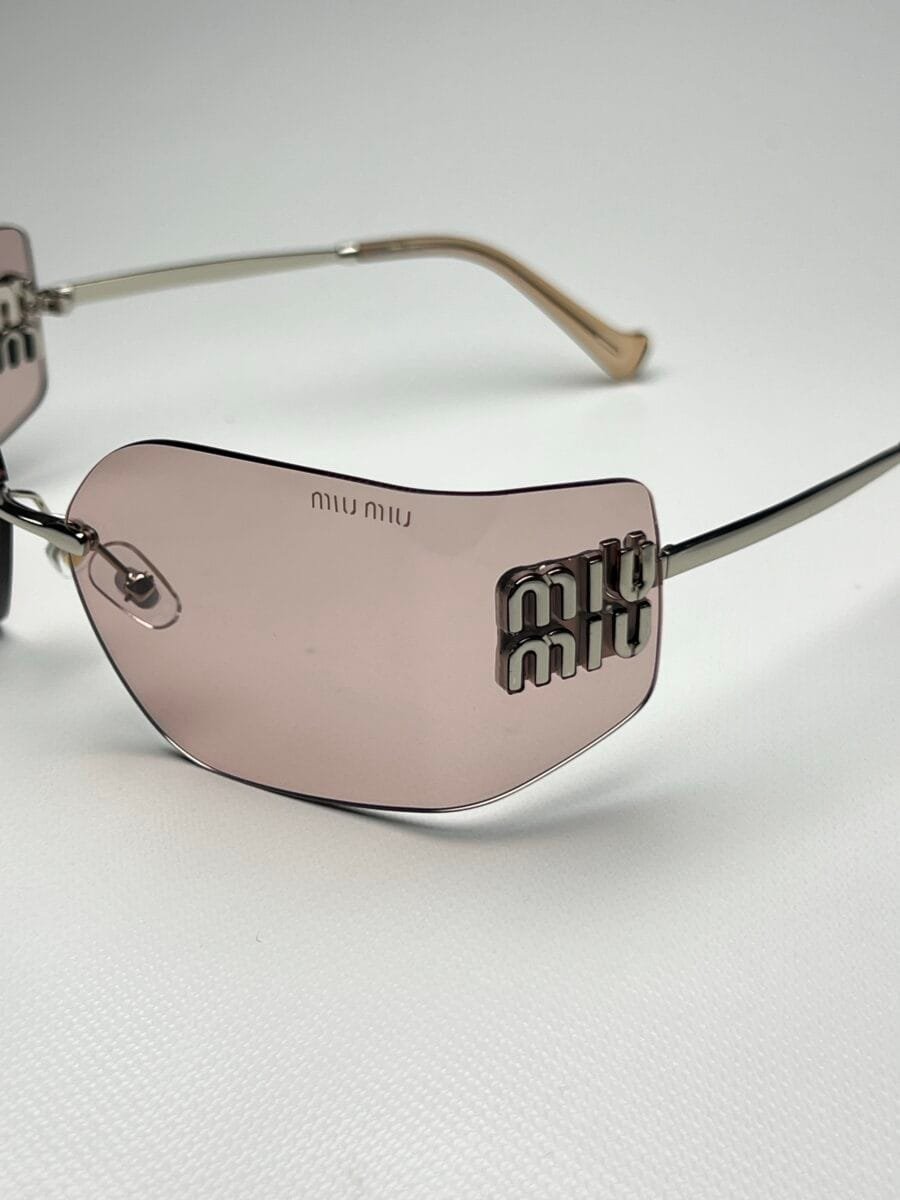 Miu-Miu Visor Tea Rosa - Image 2