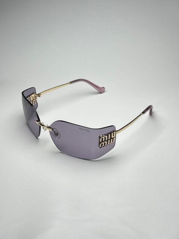 Miu-Miu Visor Morado