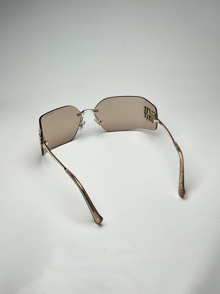 Miu-Miu Visor Dorado - Image 4