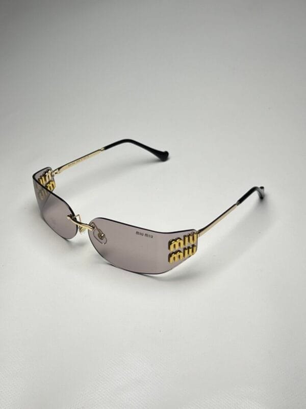 Miu-Miu Visor Cristal Lila