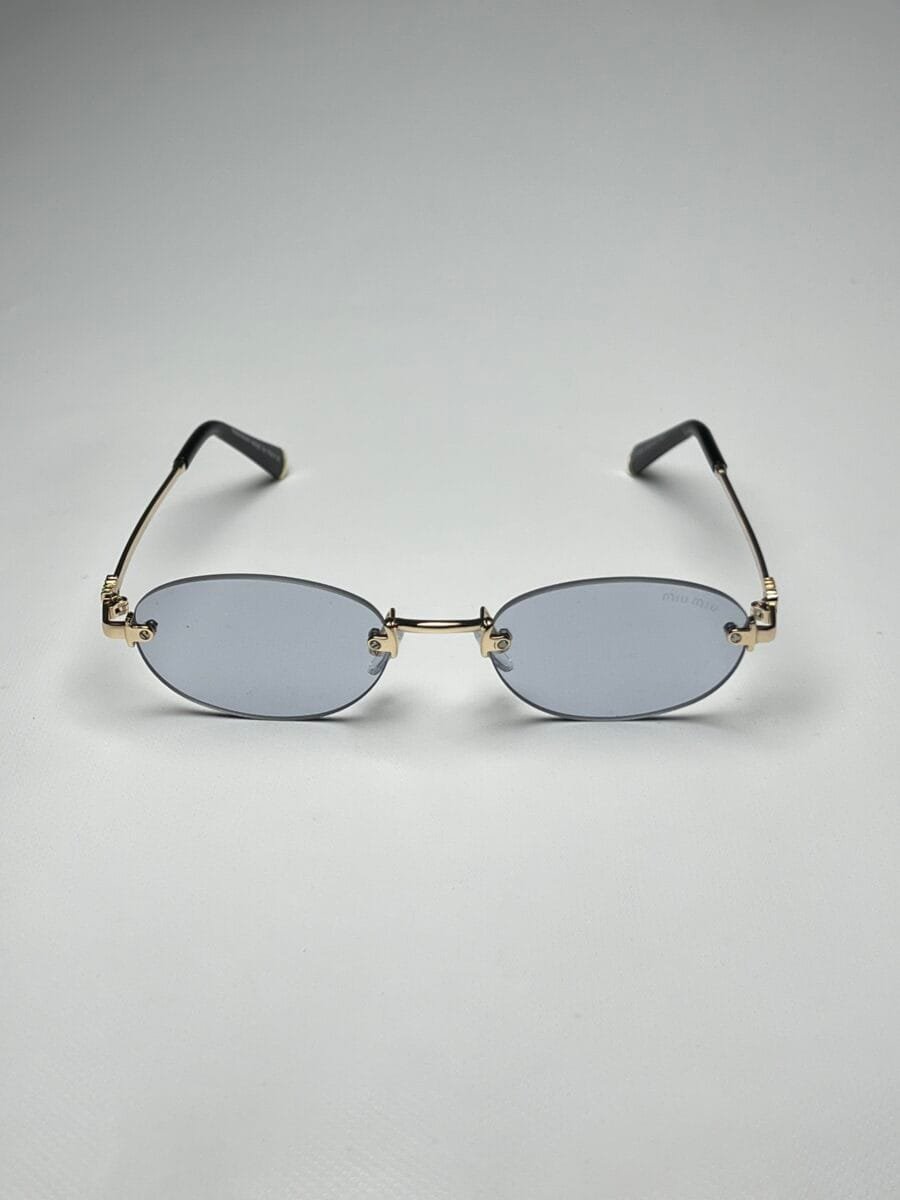 Miu-Miu Ovalada Gris - Image 3