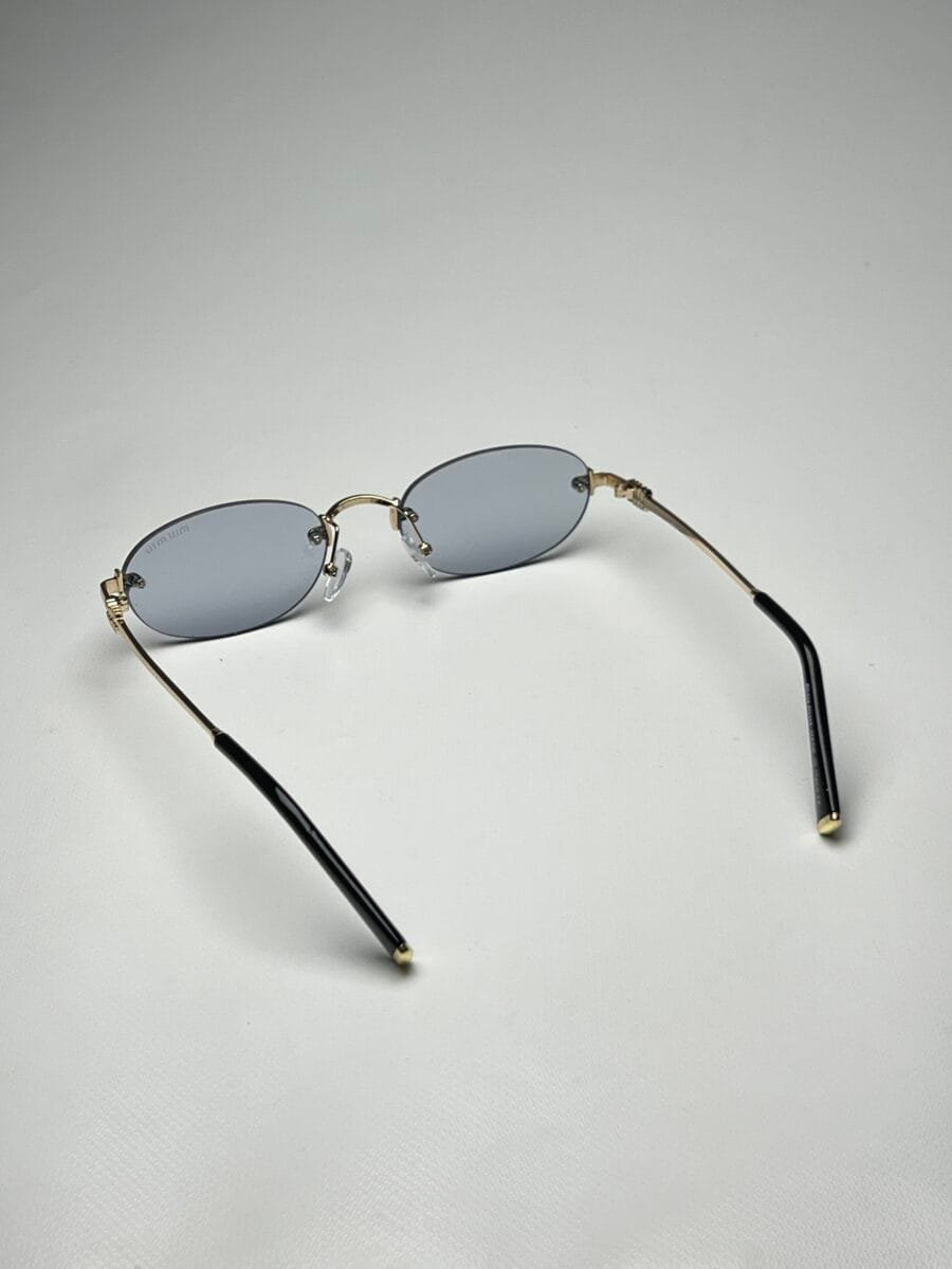 Miu-Miu Ovalada Gris - Image 4