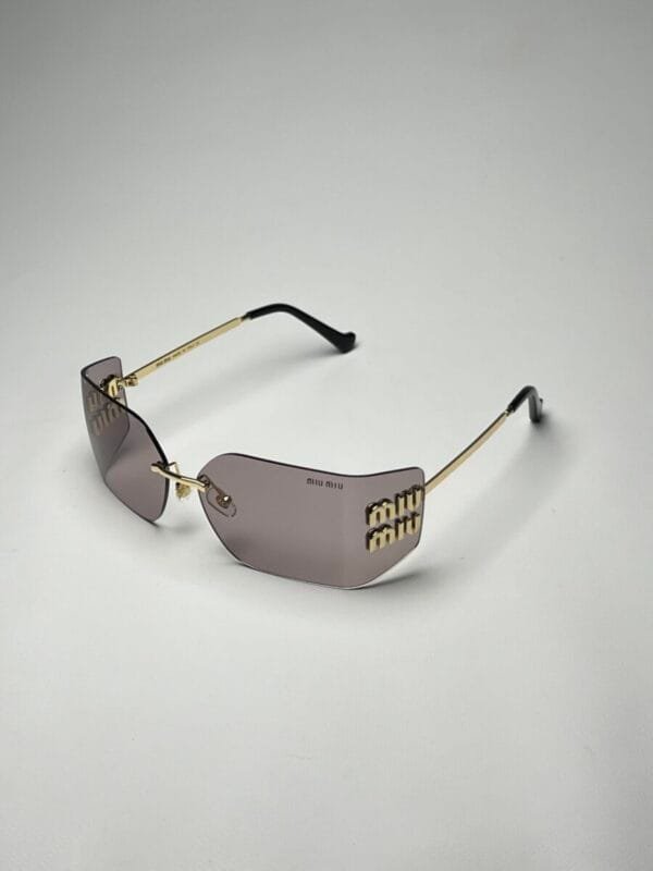 Miu-Miu Visor Cristal Lila