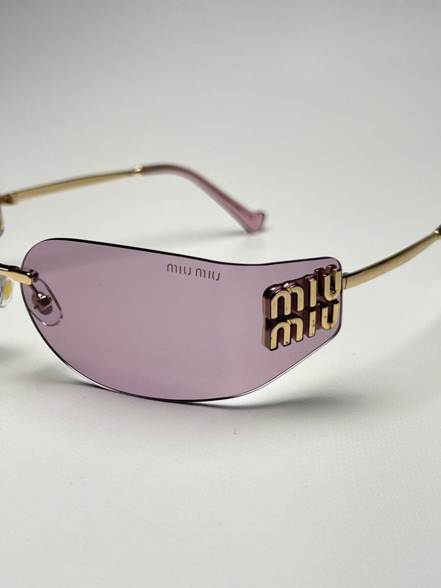 Miu-Miu Visor Morado - Image 2