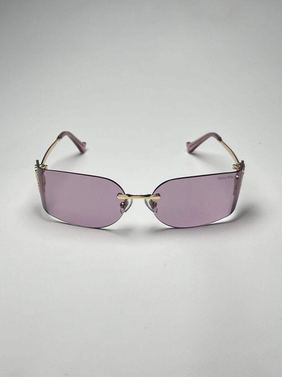 Miu-Miu Visor Morado - Image 3