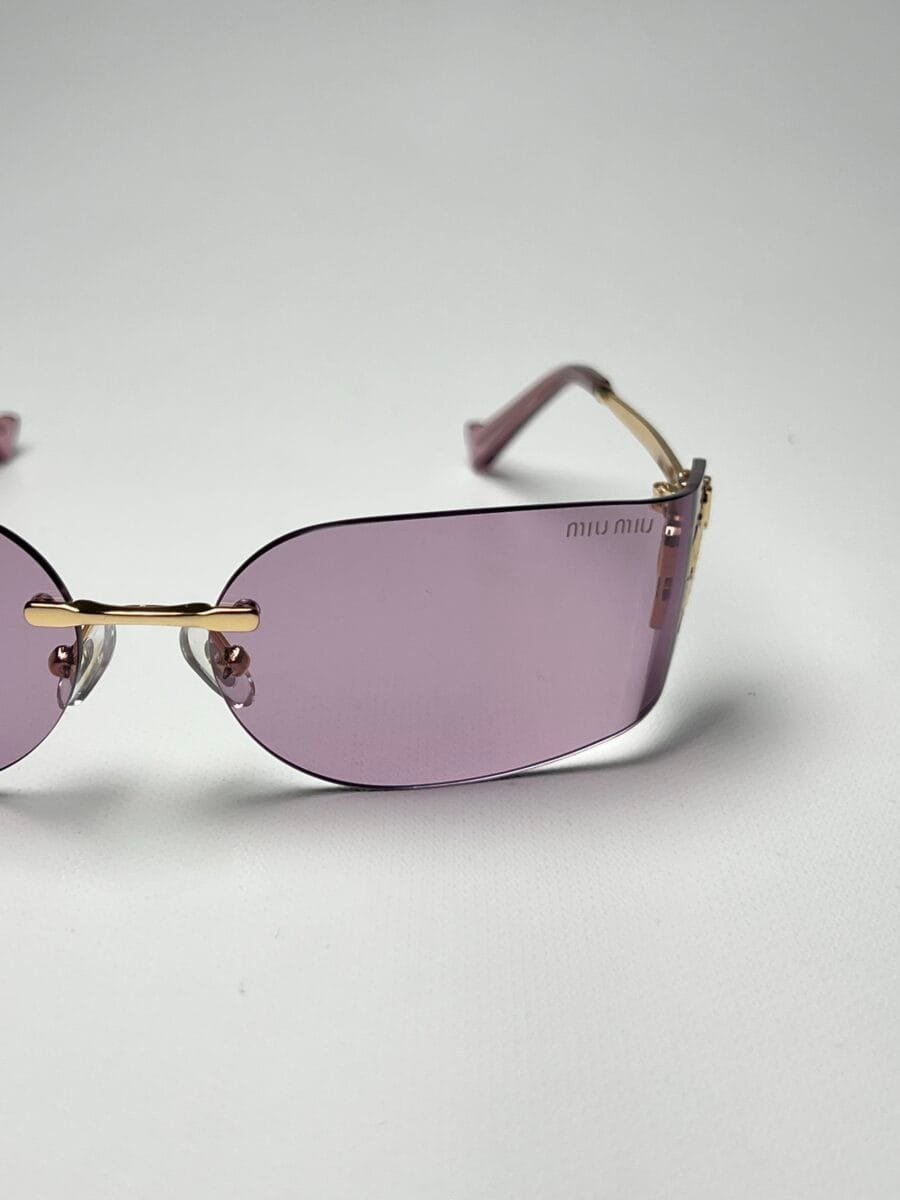 Miu-Miu Visor Morado - Image 5